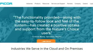 Epicor SCM screenshot