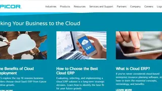 Epicor SCM screenshot
