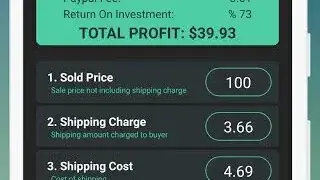 eProfit screenshot