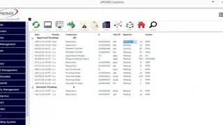 ePROMIS screenshot