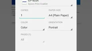 Epson Print Enabler screenshot