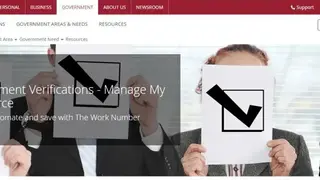 Equifax Employment Verifications screenshot