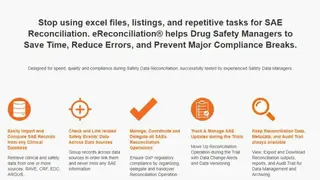 eReconciliation screenshot