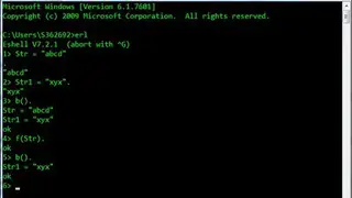 Erlang screenshot
