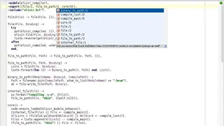 Erlang screenshot