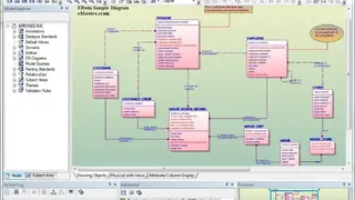 Erwin Data Modeler screenshot