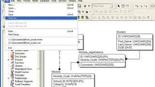 Erwin Data Modeler screenshot