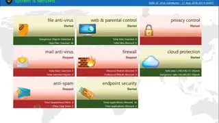 eScan Internet Security Suite screenshot