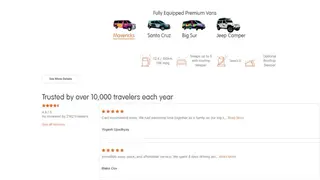 Escape Campervans screenshot