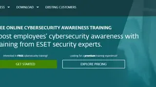 ESET CyberTraining screenshot