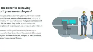 ESET CyberTraining screenshot