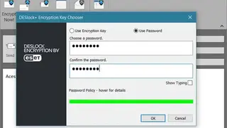 Eset DESlock screenshot