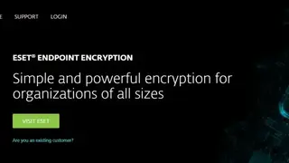 Eset DESlock screenshot