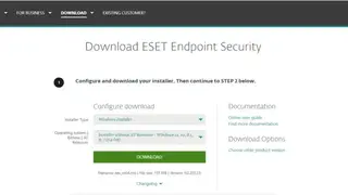 ESET Endpoint Security screenshot