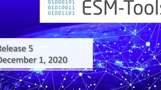ESM Tools screenshot