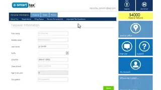 eSmartTax screenshot