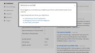 esoTalk screenshot