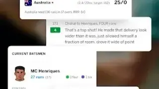 ESPNcricinfo screenshot