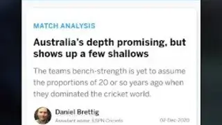 ESPNcricinfo screenshot