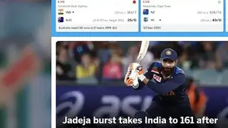 ESPNcricinfo screenshot