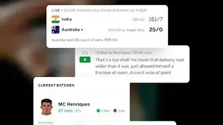 ESPNcricinfo screenshot