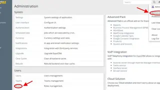 EspoCRM screenshot