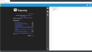Espruino screenshot