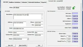 Estimaster2 screenshot