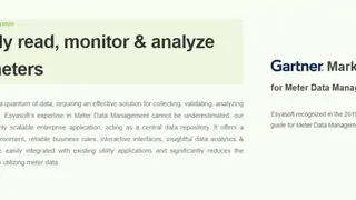 Esyasoft Meter Data Management System screenshot