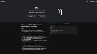 Eta JS screenshot