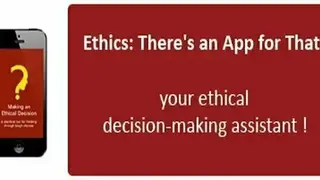 Ethical Decision Making screenshot