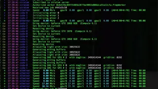 Ethminer screenshot