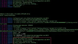 Ethminer screenshot