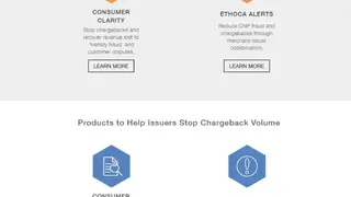 Ethoca Eliminate Chargebacks screenshot