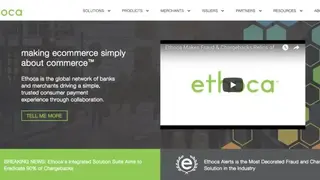 Ethoca Eliminate Chargebacks screenshot