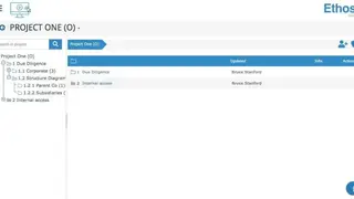 EthosData screenshot