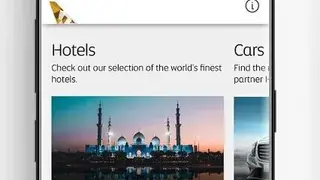 Etihad Airways screenshot