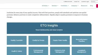 ETQ Reliance screenshot