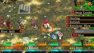 Etrian Mystery Dungeon screenshot
