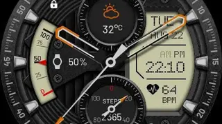 eTronic Watch Face screenshot