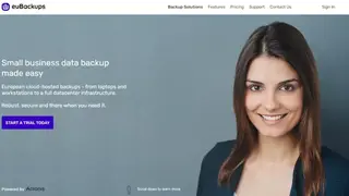 euBackups screenshot