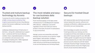 euBackups screenshot