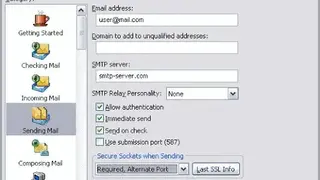 Eudora Internet Mail Server screenshot
