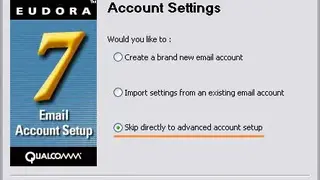 Eudora Internet Mail Server screenshot