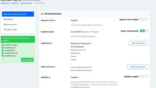 Eurodns screenshot