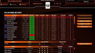 Euroleague Basketball Manager screenshot