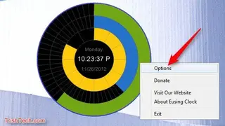 Eusing Clock screenshot