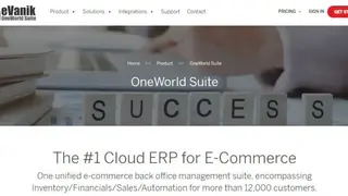 eVanik OneWorld Suite screenshot