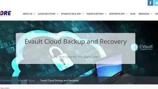 EVault SaaS screenshot