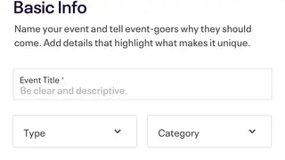 EventBrite Sell Tickets screenshot